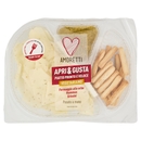 Amoretti Apri & Gusta Vegetariano Formaggio alle erbe, Hummus, Grissini 150 g